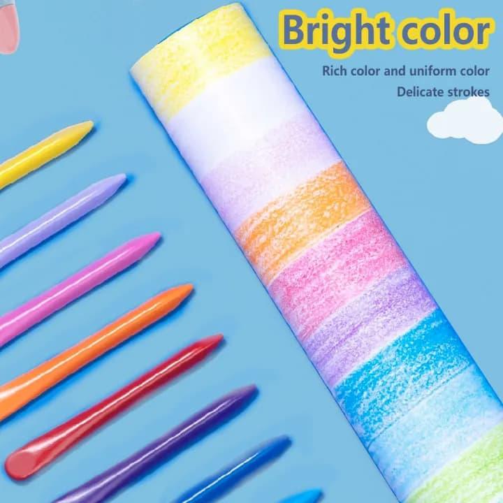 Premium Non-toxic Plastic Crayons l Return gifts l  Pack of 1