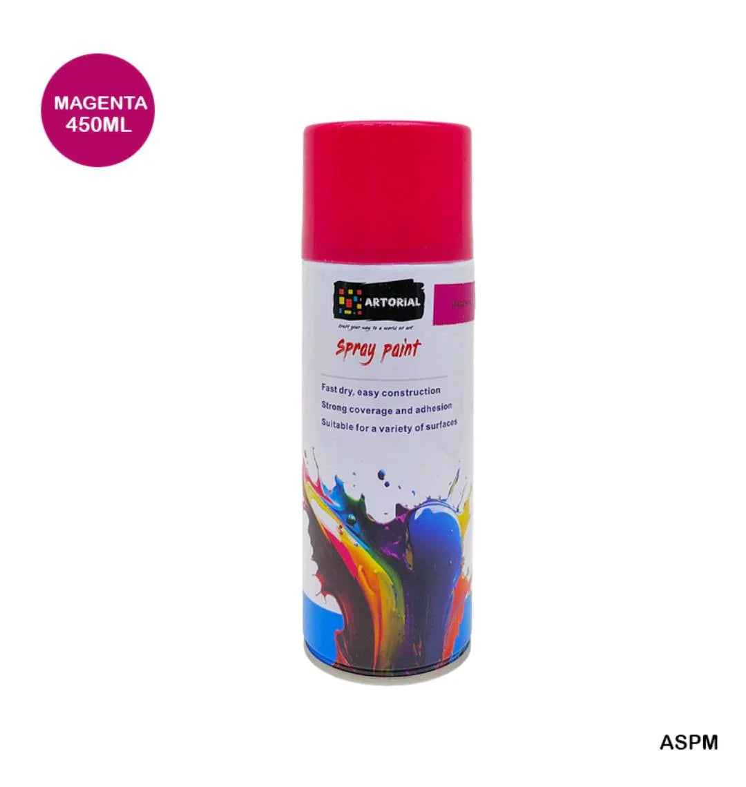 Spray Paint Magenta 450Ml Aspm