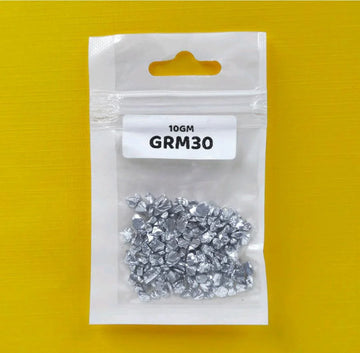 Grm30 Glass Metallic Resin Stones 10Gm | Pack Of 1
