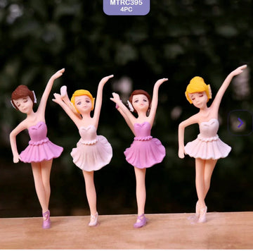 Miniature Model Mtr395 Ballerina Girl 4Pc