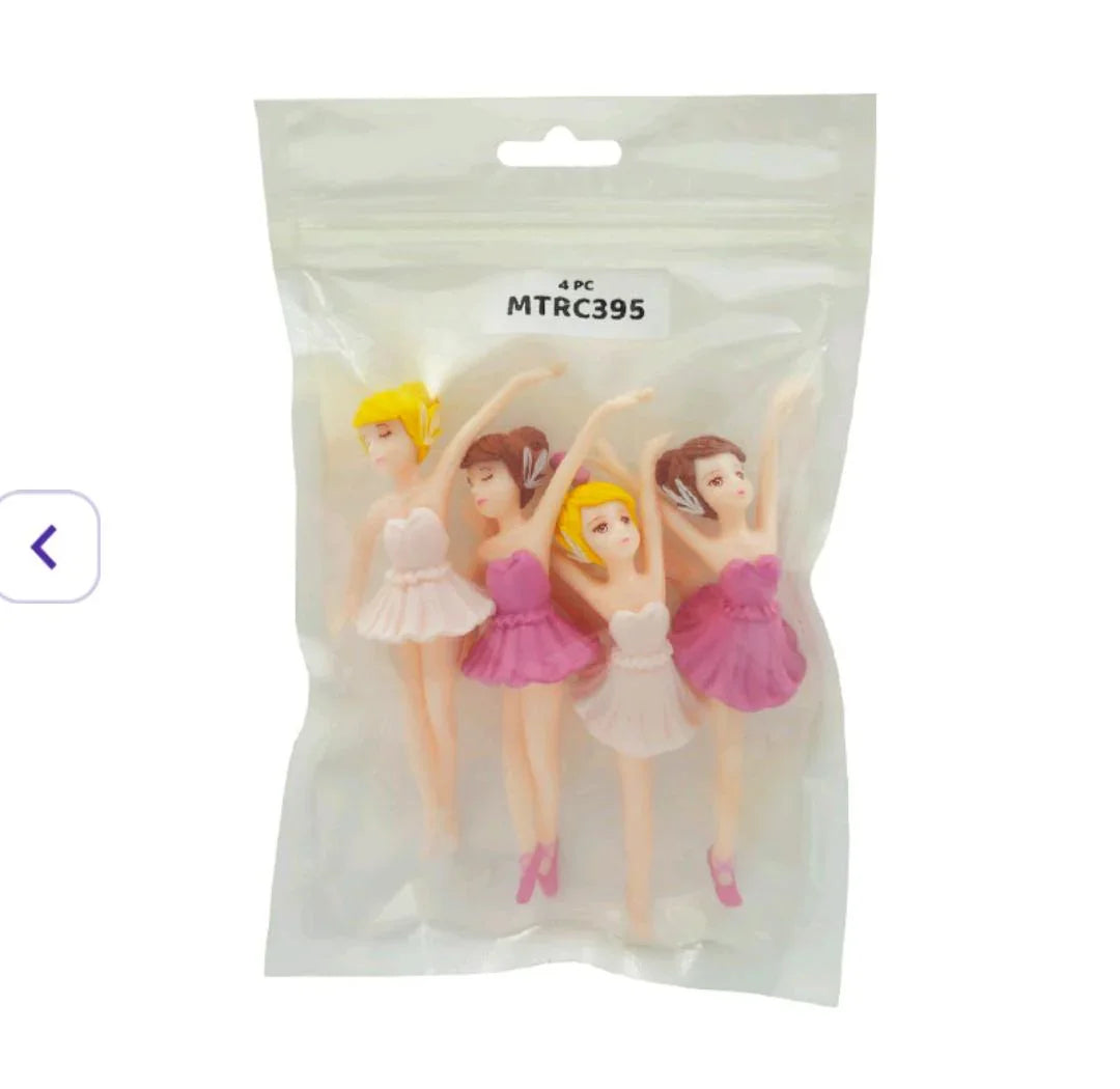 Miniature Model Mtr395 Ballerina Girl 4Pc