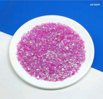 Glittering Flakes 20Gm Dark Pink (Gf20Dp)