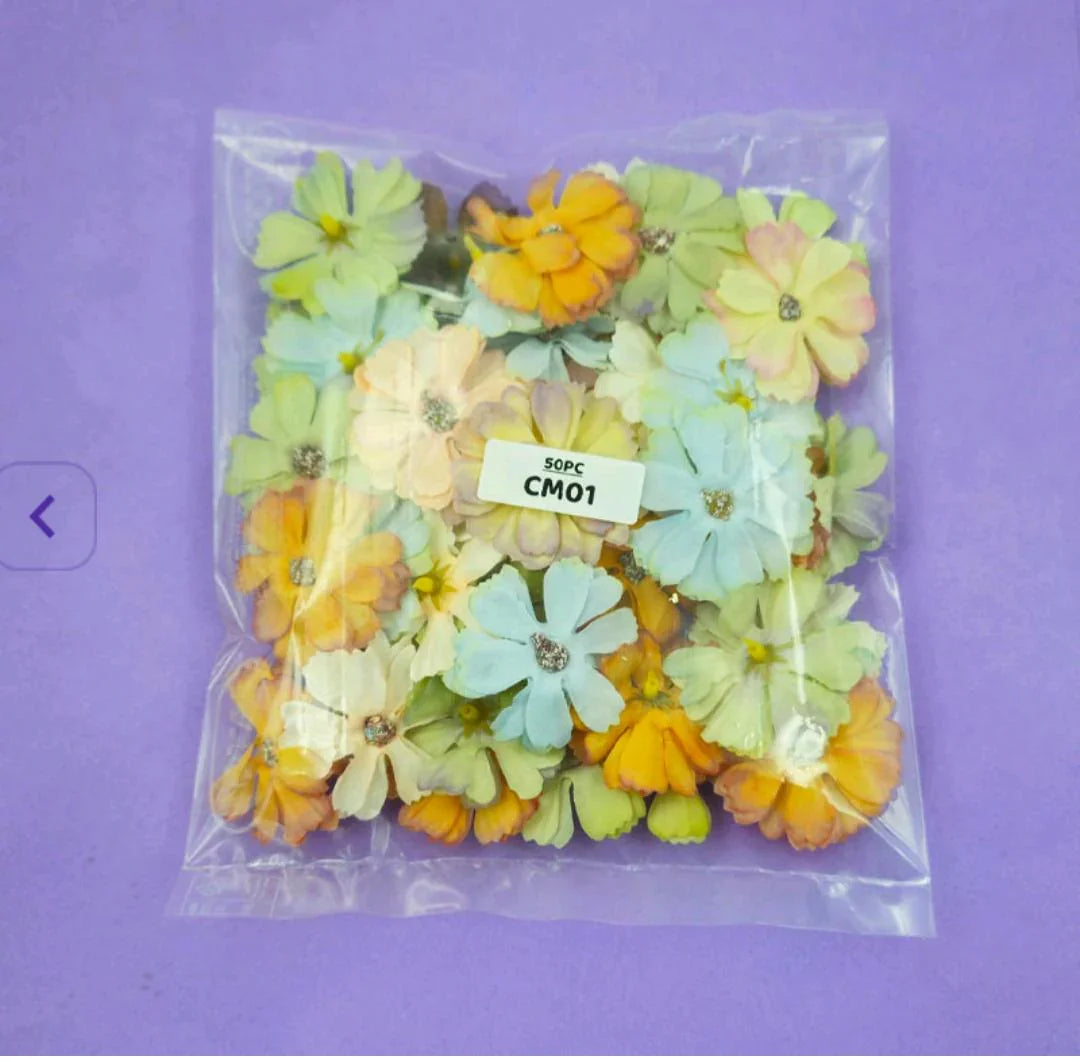 Cm01 Cosmos Flower 50Pcs (5Cm Approx)