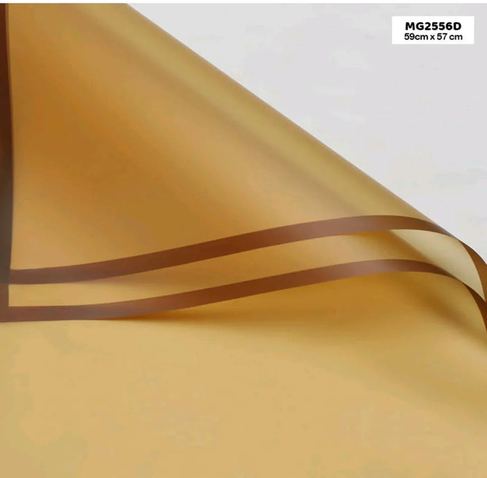 Brown Wrapping Paper Plastic (20 Sheet) Mg2556D