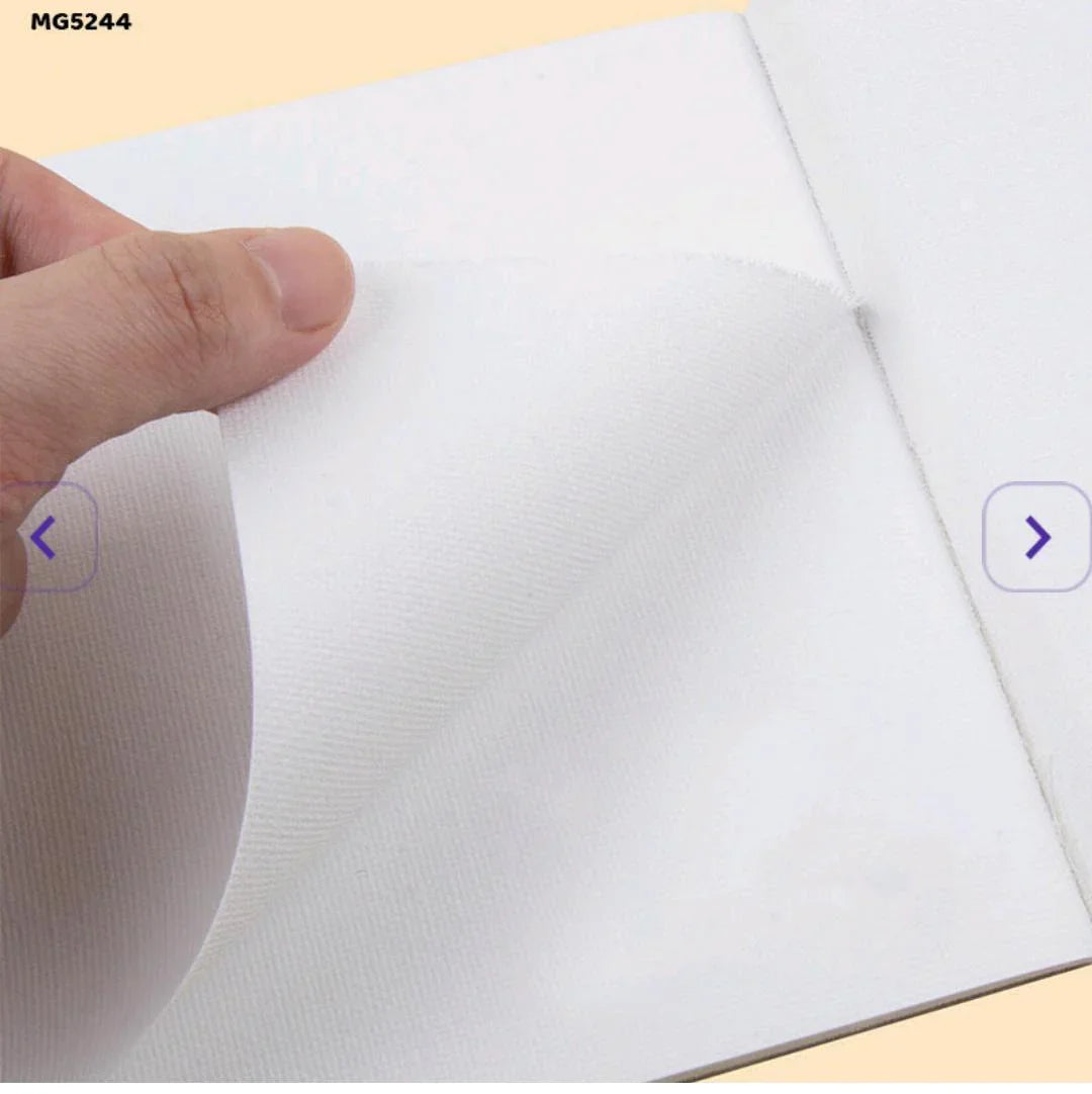 A5 Canvas Pad l 10 Sheets l 280Gm l Pack of 1 l 148 x210mm
