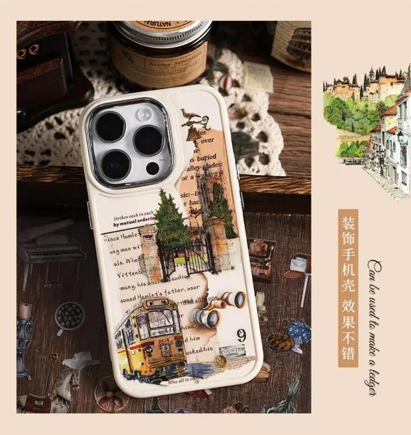 (Buy 1 Get 1 Free) Premium Fantasy-Themed Journaling Stickers – Pack of 6 Sheets – Magical Aesthetic Stickers for Scrapbooking & Planners