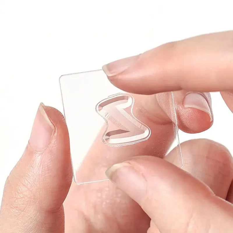 Alphabet & Number Mini Clear Rubber Stamps – A to Z & 0 to 9 – 1 Sheet for Journaling, Scrapbooking & DIY Crafts