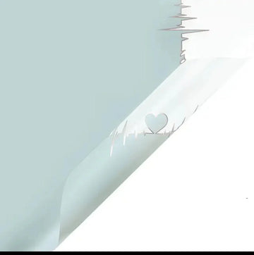 Premium Sage Hearbeat Wrapping Paper Sheets (Pack of 20 Sheets) | Gift Wrappers | Premium 2026 Edition (Copy)