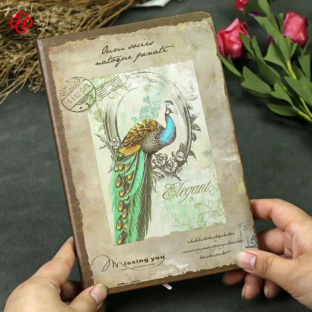 Vintage-Inspired Floral A5 Undated Journal I Aesthetic Retro Edition with thick pages l Hardcover l Pack of 1 diary