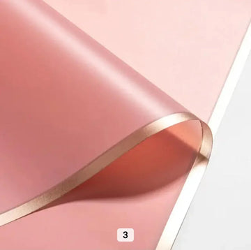 Premium Champagne Wrapping Paper Sheets (20 Sheets) - Elegant Prints & Vibrant Colors