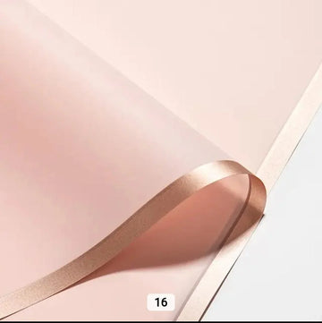 Premium Pastel pink Wrapping Sheets (20 Sheets) - Elegant Prints & Vibrant Color