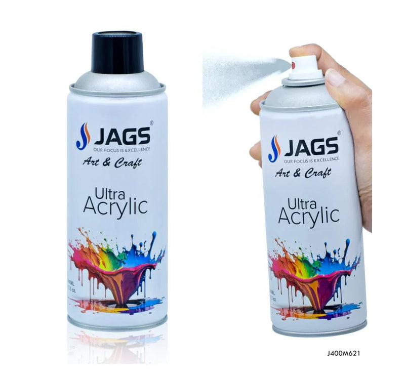 Jags Ultra Acrylic Spray – 400ml Clear Glossy Finish