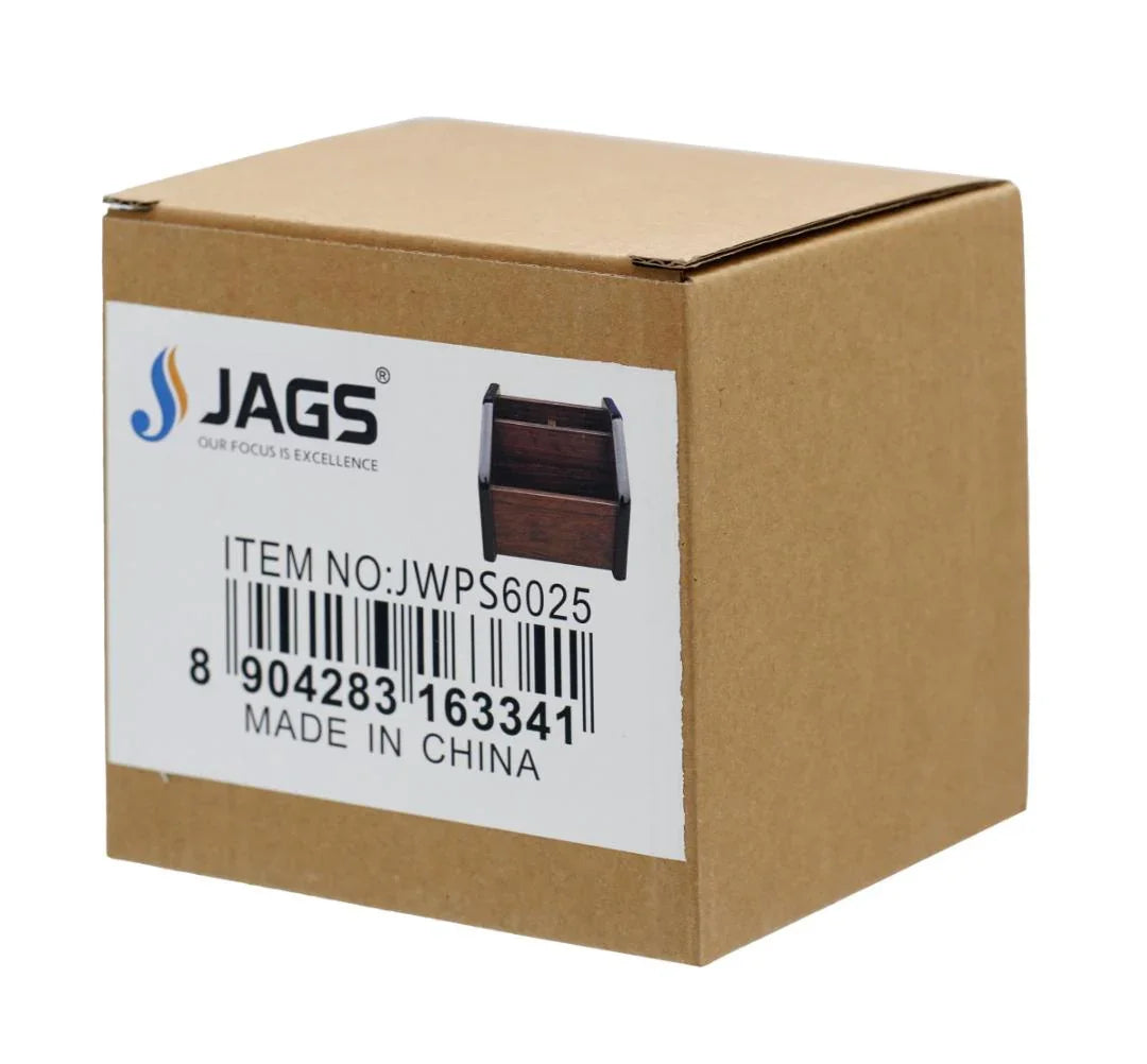 Elegant Wooden Pen Stand – Compact & Functional Desk Organizer