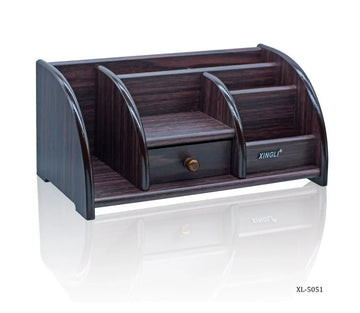 Elegant Wooden Pen Stand – Organize Your Desk in Style