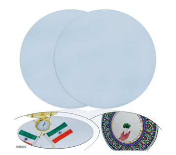 Acrylic Round Mirrors  4 Inch (2pcs) Pack of 1