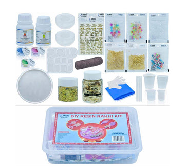 Jags DIY Resin Art Kit – Rakhi Making Set for Beginners & Crafters