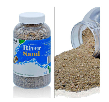 Jags Natural River Sand – 1KG for Art, Resin & Miniature Craft
