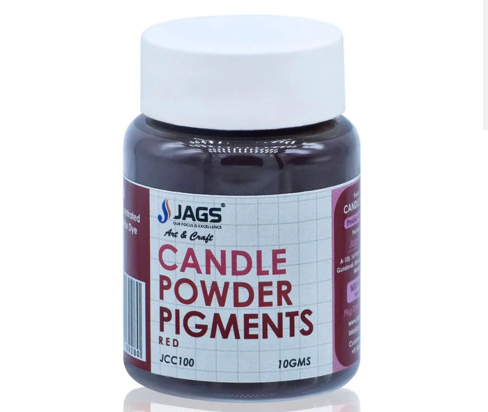JAGS 10g Red Candle Color – Vibrant Powder for DIY Candle Making
