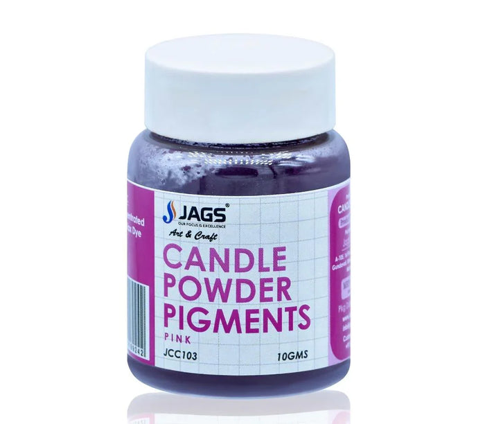 Jags Candle Color – 10g Pink Pigment for Wax & Candle Making