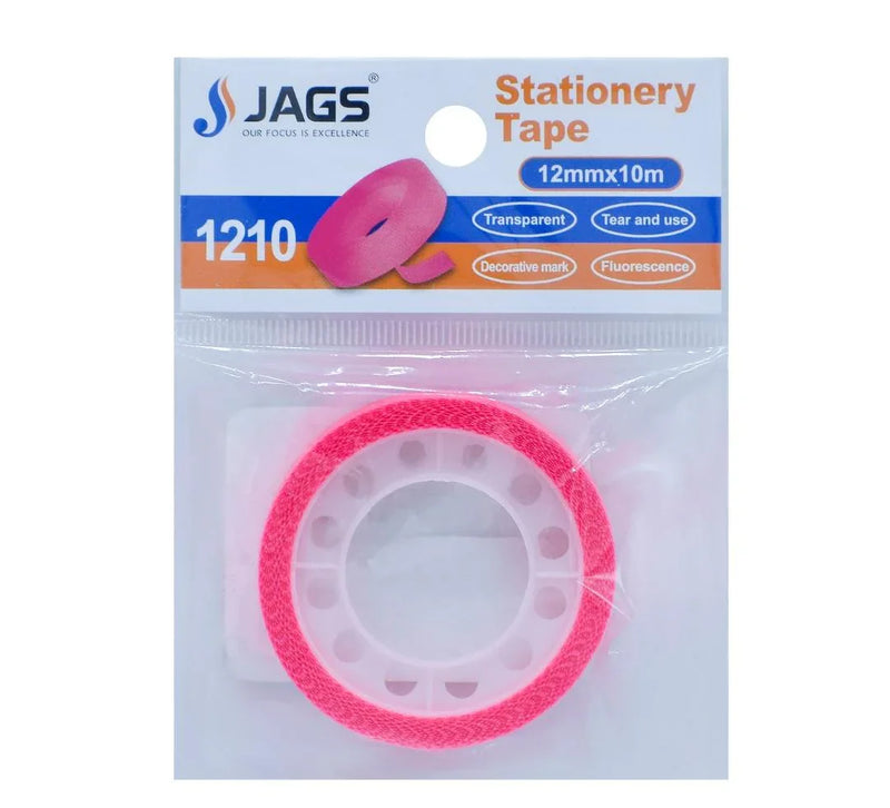 Transparent Sticky Note Tape – 1 Pc Assorted (12mm x 10m}