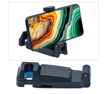 Adjustable Car Backrest Mobile Holder – Hands-Free Passenger Convenience