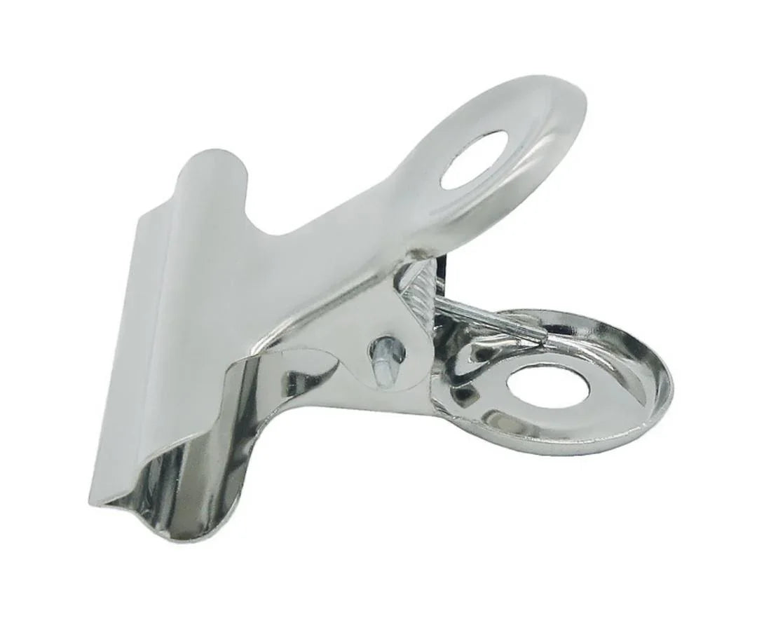 Stainless Steel Round Clips 31mm – Box of 24 for Office & Craft Use