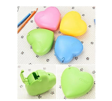 Heart-Shaped Tape Dispenser – Cute & Functional Desk Accessory