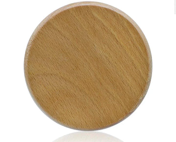 Round Wooden Tea Coaster – 3x3" Natural Finish 1 Pc