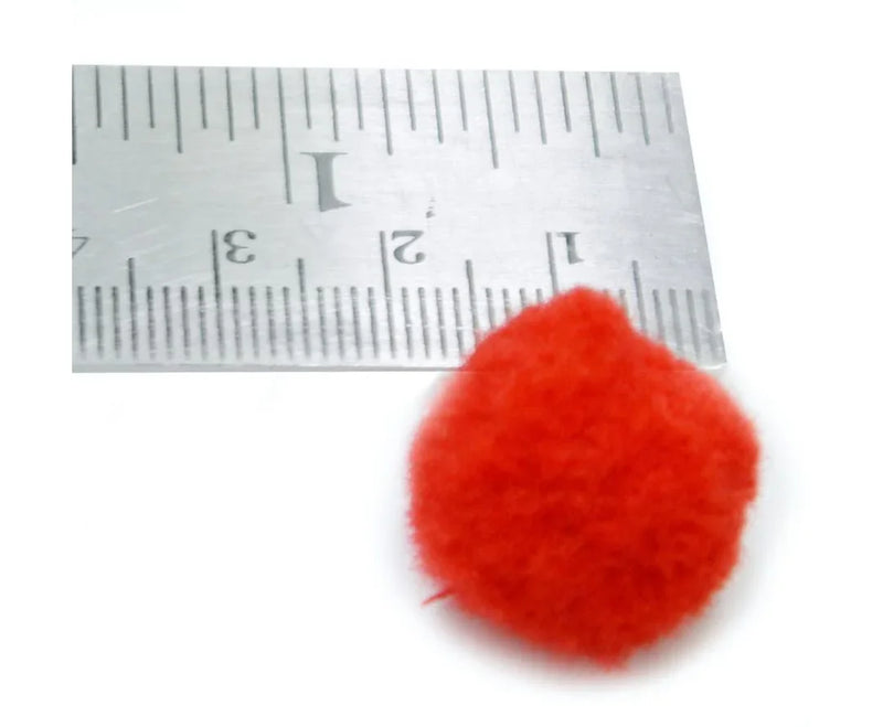 Medium Craft Pom Pom Balls – 2CM – Pack of 50 – CPBM00