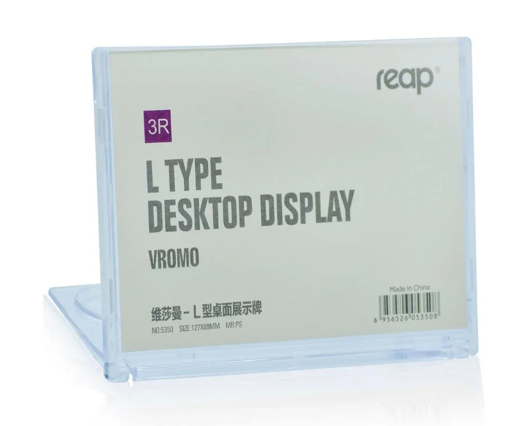 L-Type Acrylic Display Stand – 178x127MM – 5352