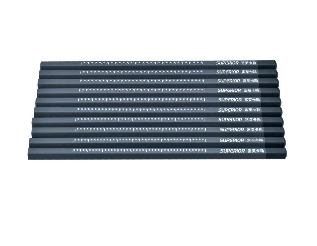 Superior Medium Charcoal Pencil Set – 10 Pcs – Artist Quality – 795209