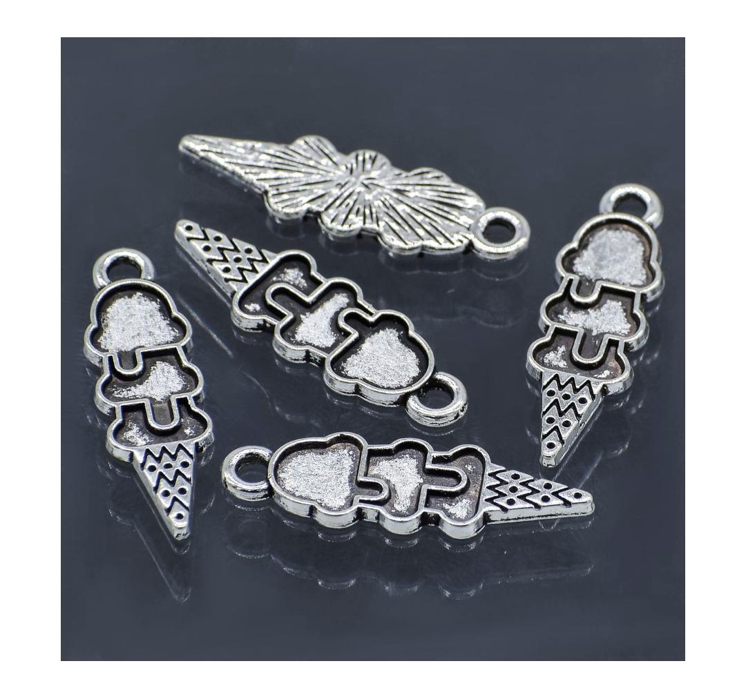 Metal Craft Fitting 5 Pics Ice Cream MC-2833