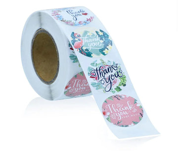 Thank You Sticker Roll for Small Business 2.5CM 500 Stick Roll A-323-J