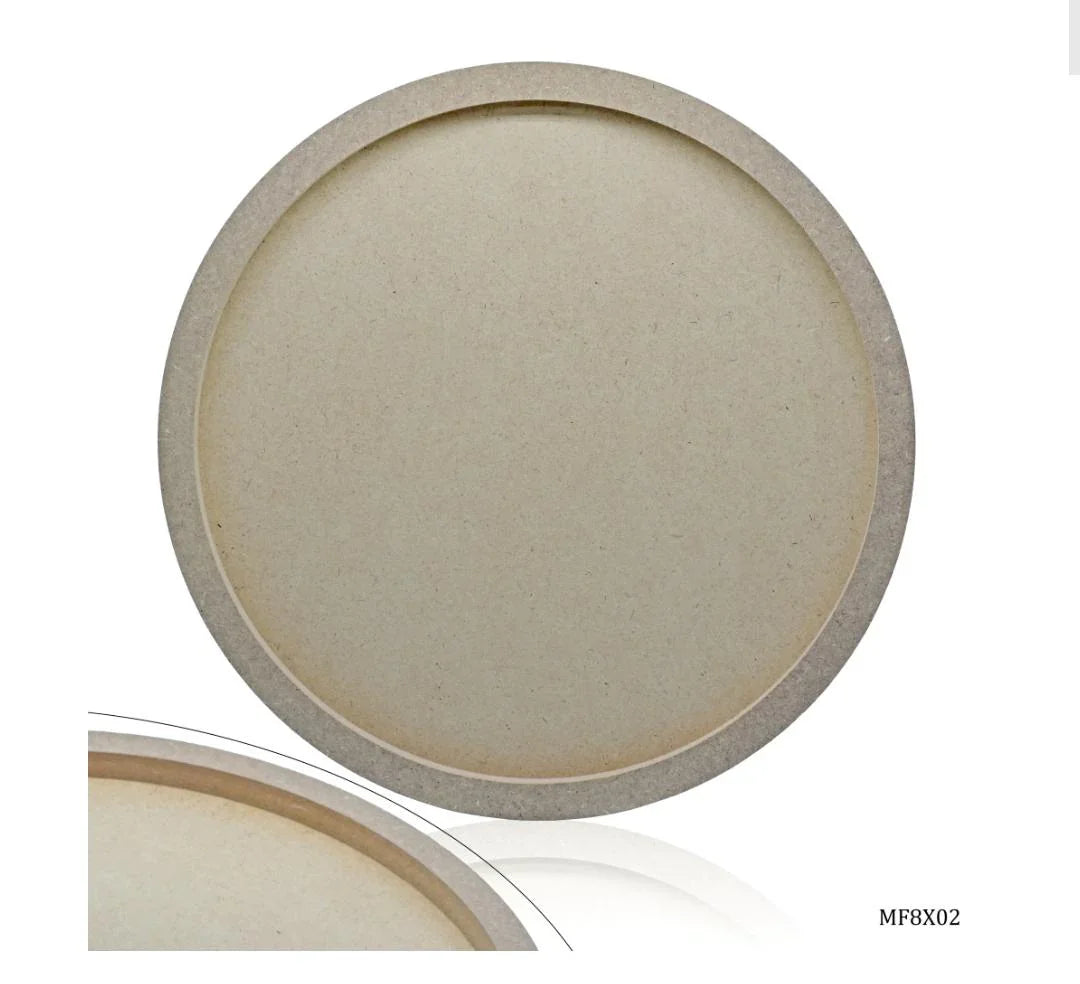 MDF Round Frame with Base 11.80 Inch – MF8X02