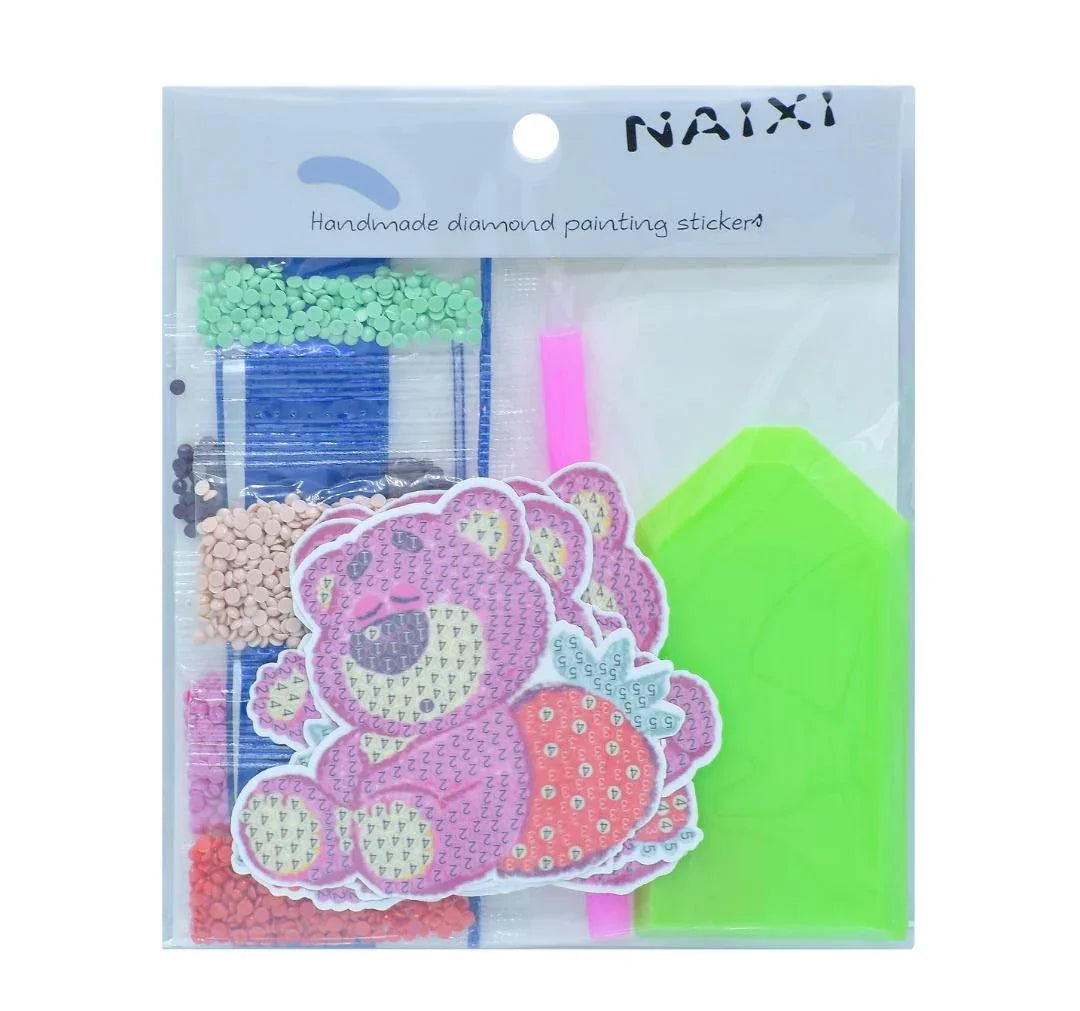 Naixi 5D Handmade Diamond Painting Stickers – DIY Art Craft Set