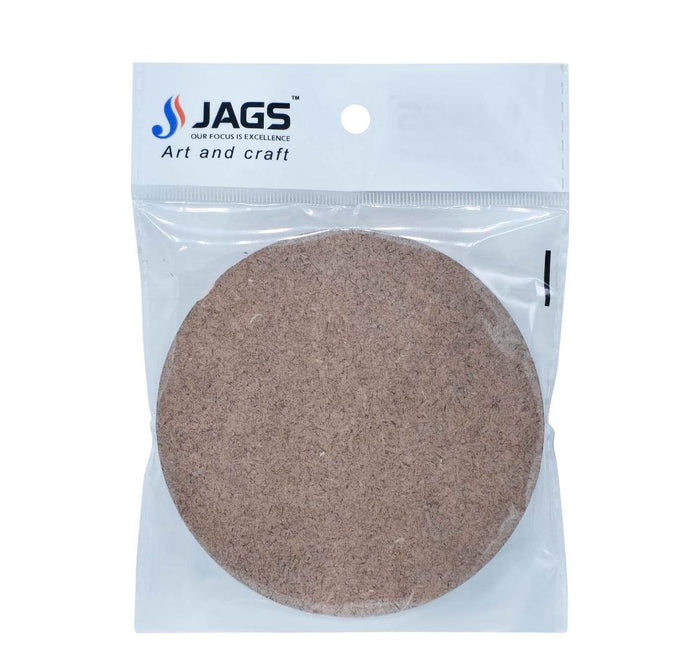 MDF Round Plate 4×4 Inch – 12mm Thickness – MPR4X4