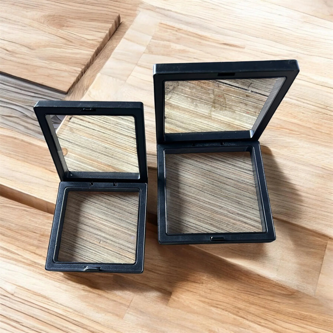 (Buy 1 Get 1 Free) PE Film Jewellery Display Box Moisture-Proof Storage Box I Black Colour