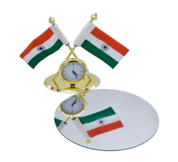 Acrylic Mirror Set – Round Silver, 5 Inch (2 Pcs)