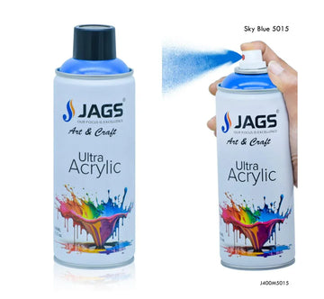 JAGS Ultra Acrylic Spray Paint  Sky Blue 400ml (1Pcs) Pack of 1
