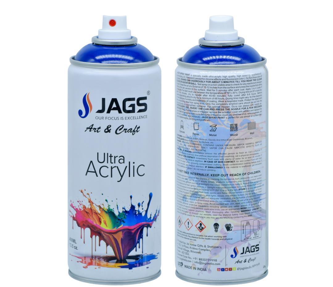 Jags Spray Ultra Acrylic – Ultra Marine Blue – 400ml