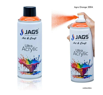 Jags Spray Ultra Acrylic – Agro Orange – 400ml
