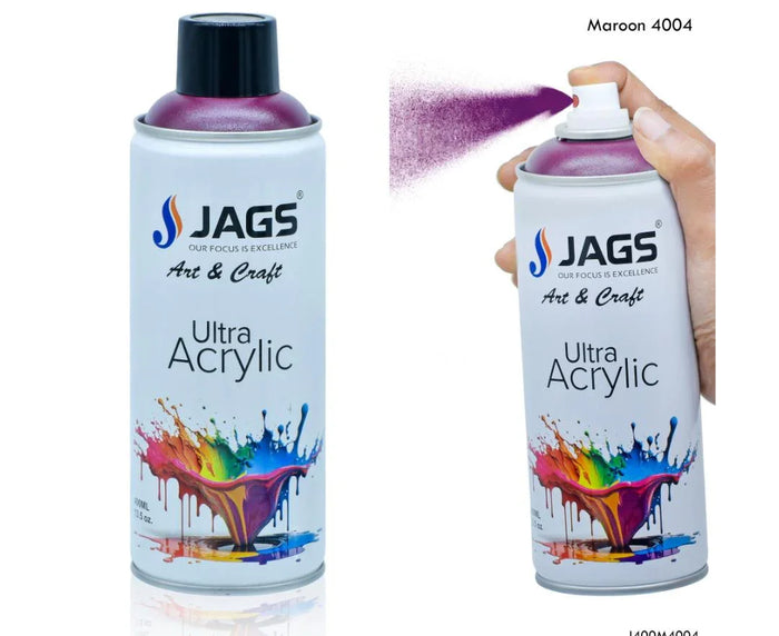Jags Spray Ultra Acrylic 400ml Maroon