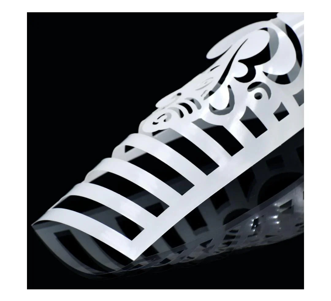 Ganesh Mandala Plastic Stencil – 4x8 Inch (Design 2) | 1 Pc Reusable Craft Template