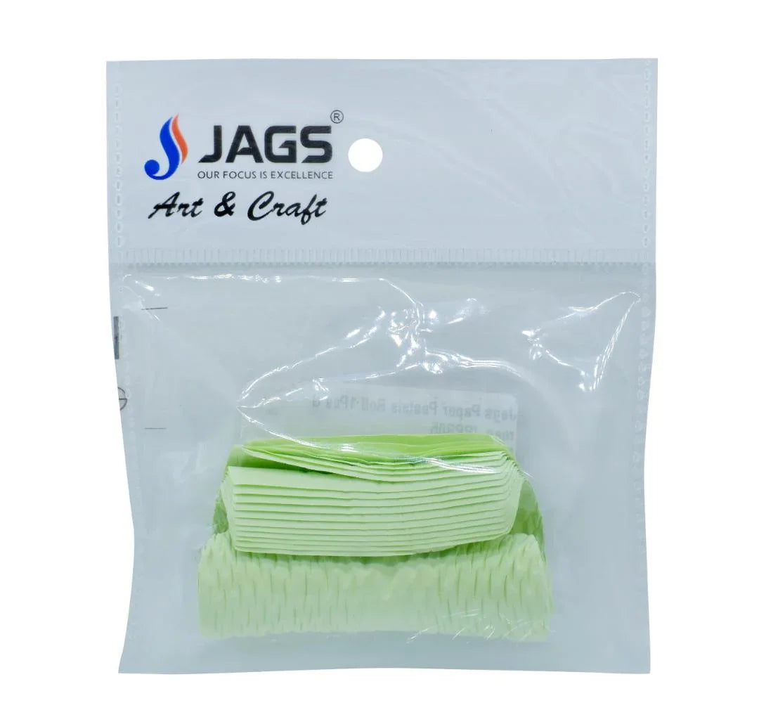 Jags Paper Petals Roll – 1Pc Green | Decorative Floral Craft Roll