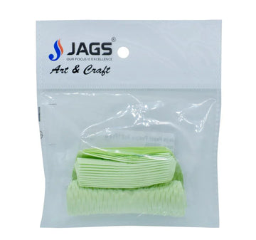 Jags Paper Petals Roll – 1Pc Green | Decorative Floral Craft Roll