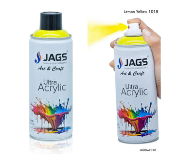 Jags Spray Ultra Acrylic – Lemon Yellow 1018 – 400ml