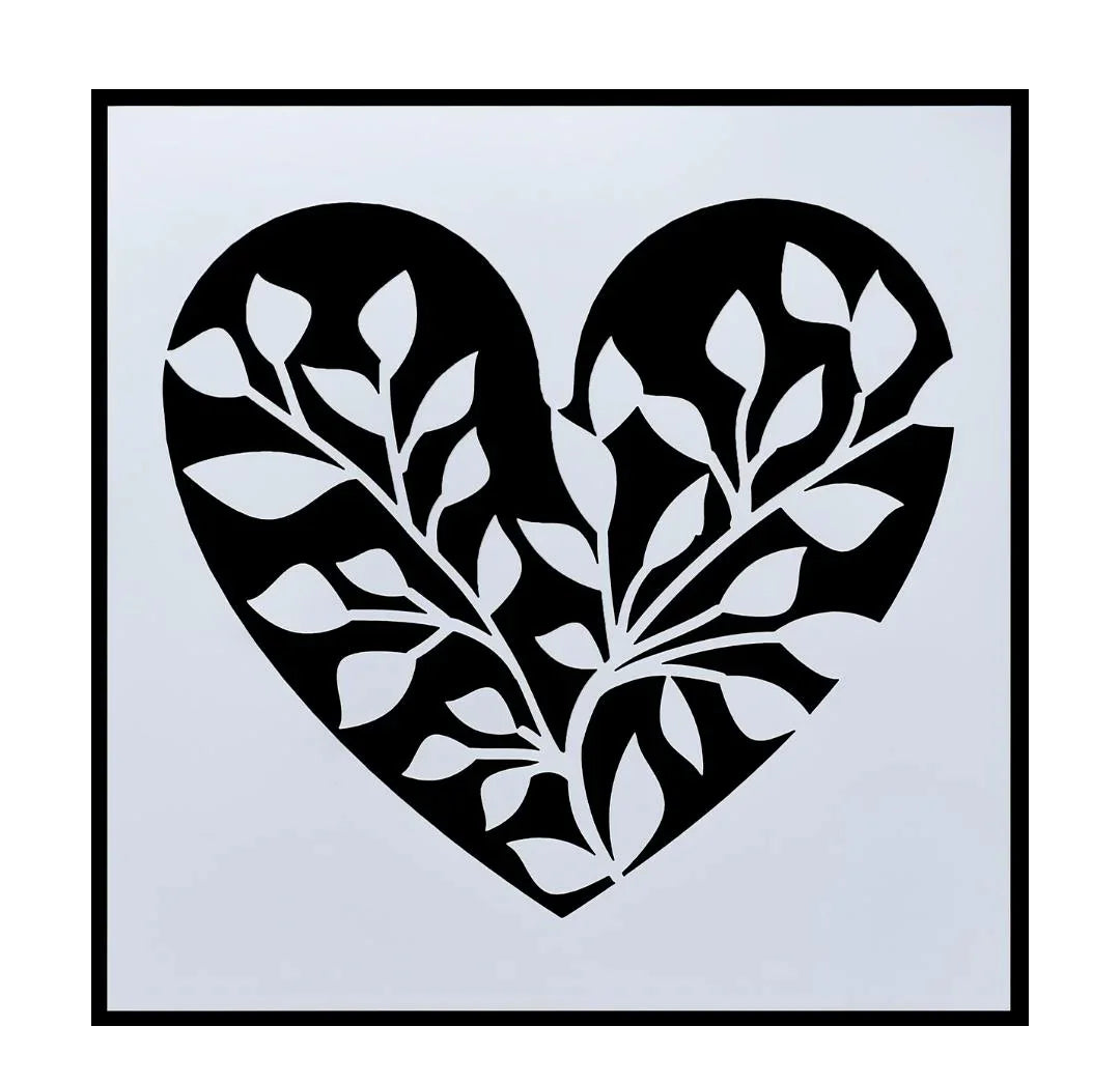 6x6 Inch Plastic Stencil for Art & Craft