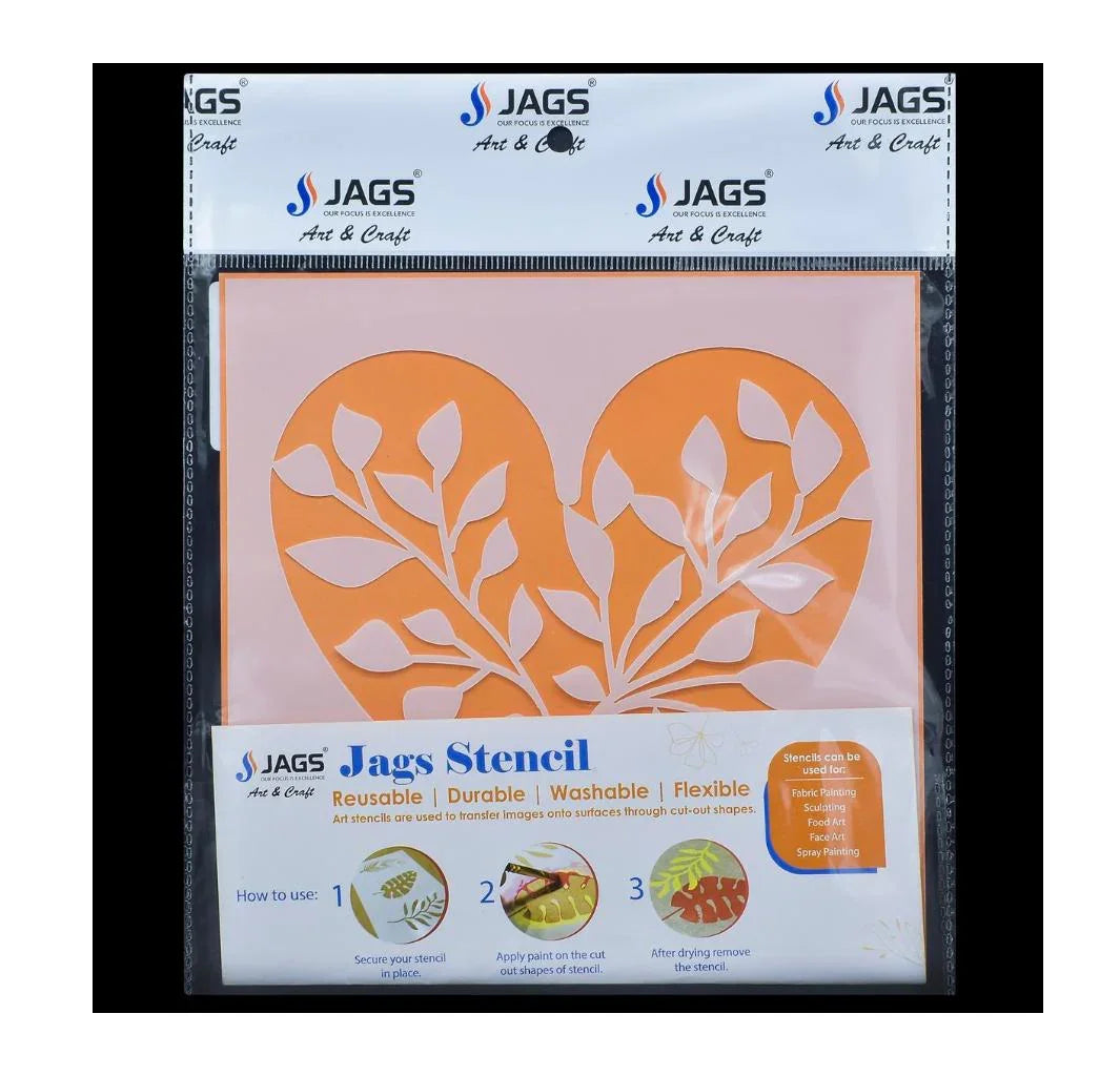 6x6 Inch Plastic Stencil for Art & Craft