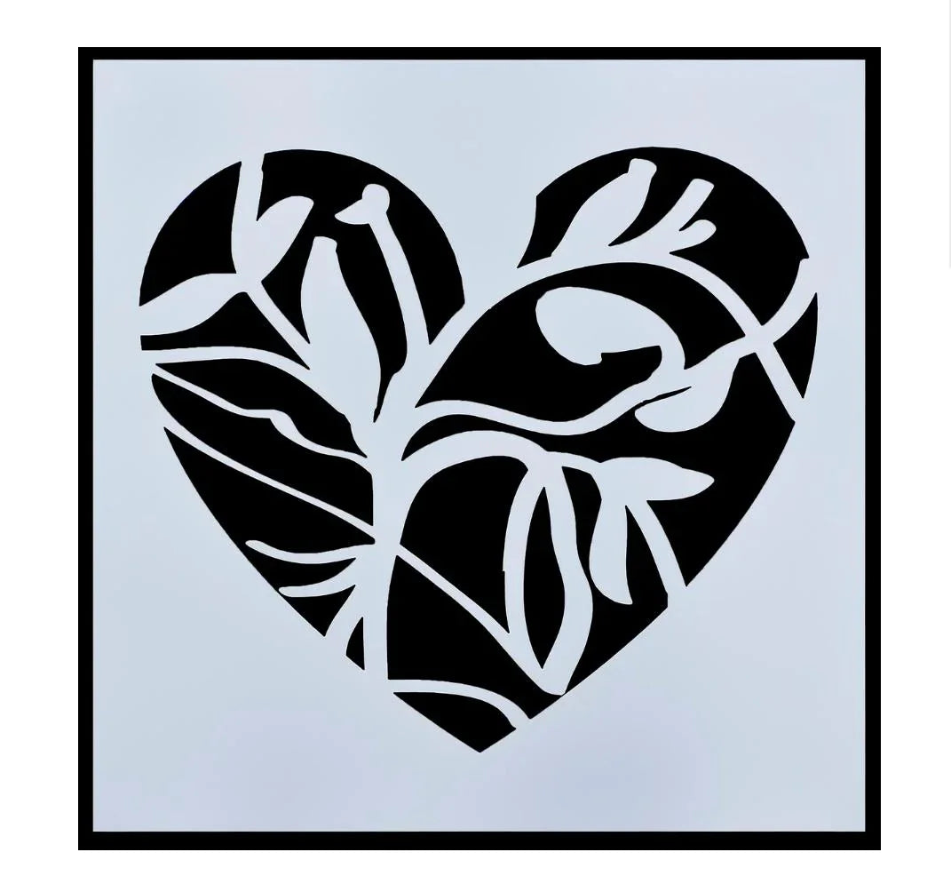 Jags Stencil Plastic 6x6 1Pcs