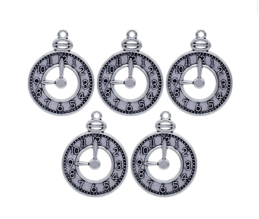 Vintage Number Watch Metal Craft Fittings – 5 Pcs
